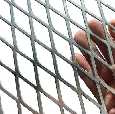 Aluminum Carbon Steel Galvanized Steel Expanded Metal Sheet and Mesh for Industrial Use