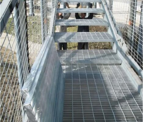 Galvanisierte Stahlgitter mit geschweißten Querschnittsbalken für Bodenbelag für Industrieplattformen