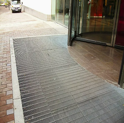 Australian Standard Hot Dipped Galvanized Steel Grating for Stair Treads and Industrial Walkways