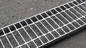 Graben-Stahlgitter-Abfluss-Abdeckung für den Fußboden 24 - 200mm der Querlatte-Neigung fournisseur