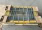 Kratzende Stahlschritte der Treppen-T6 mit gelbem gleitsicherem riechendem kohlenstoffarmem Stahl fournisseur
