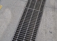 Hochleistungsabdeckung des gitter-25 x 5, ISO SGS-Zertifikat-Fahrstraßen-Graben-Abfluss-Gitter fournisseur