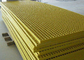 Antibeleg-Gelb-Farbplastikboden Gitter kundengebundenes Dimeensions fournisseur