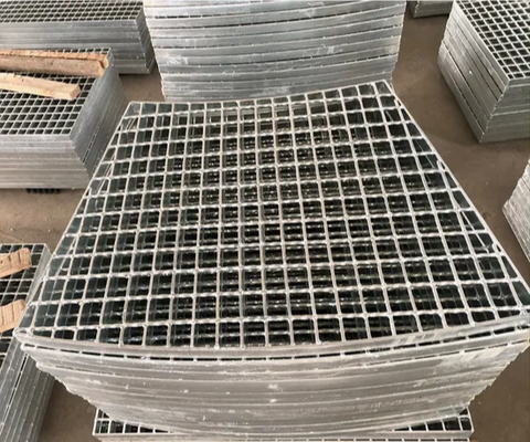 Korrosionsbeständige Gittergitter aus Edelstahl Gittergitter mit zerknitterter Flachstange