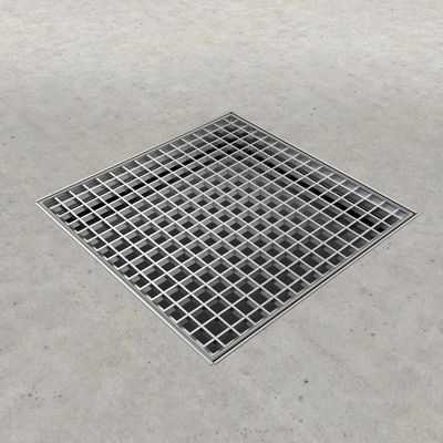 Edelstahl Boden Gräben Abfluss Deckel Bodengitter Abfluss Stahlgitter Kanal Abfluss für Plaza