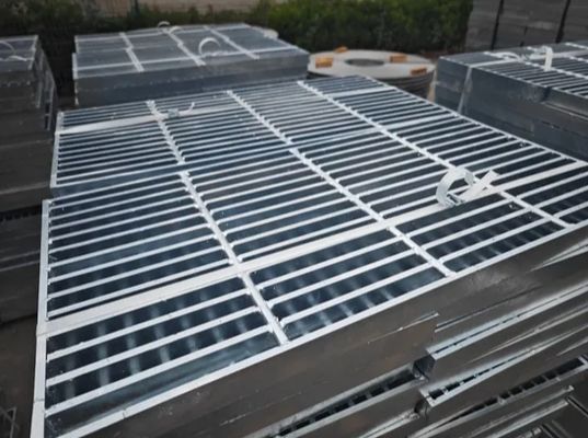 Schwerlast-Hot DIP Galvanisierte Stahlstange Gitterboden Gittergewicht pro Quadratmeter