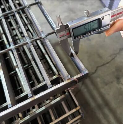 Galvanisierte Gitter aus Edelstahl mit 38/50/76/100 mm Querschnitt für eine optimale Drainage