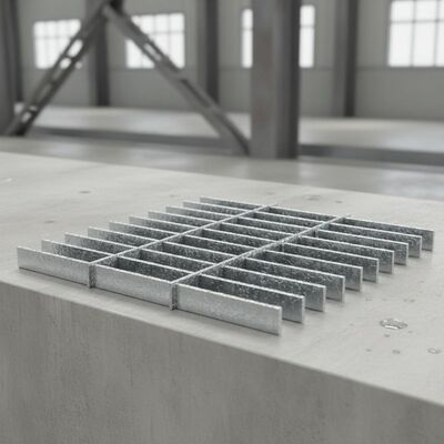 Schwerlastmaschinen, mit gezackter Oberfläche, aus galvanisiertem Stahl