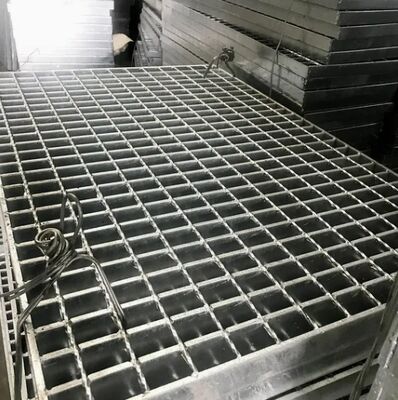 40X5mm gezahnter Press-Lock-Stahlrost mit feuerverzinkter Beschichtung für rutschfeste Anwendungen