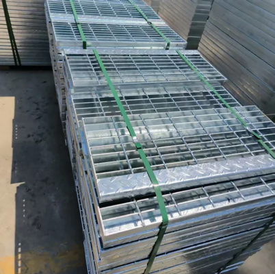 Stainless Steel Galvanized Drainage Gutter with Serrated Type Bar Grating for Industrial Use