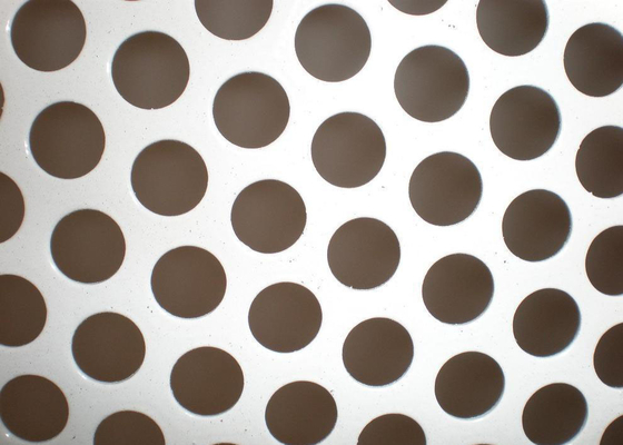 0.5mm Stärke durchlöcherte /316-Edelstahl-Material der Metallmasche 304