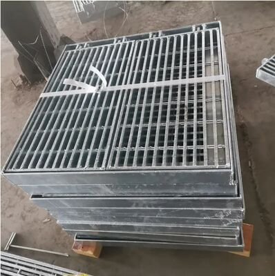 Galvanisierte Gitter aus Edelstahl mit anpassbaren Größen und rutschfeste Oberfläche für industrielle Verwendung